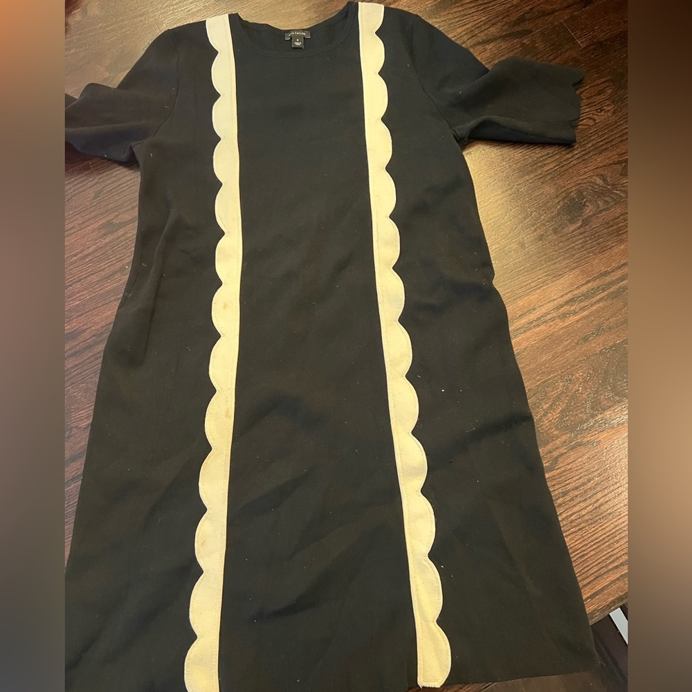 Black and white dress